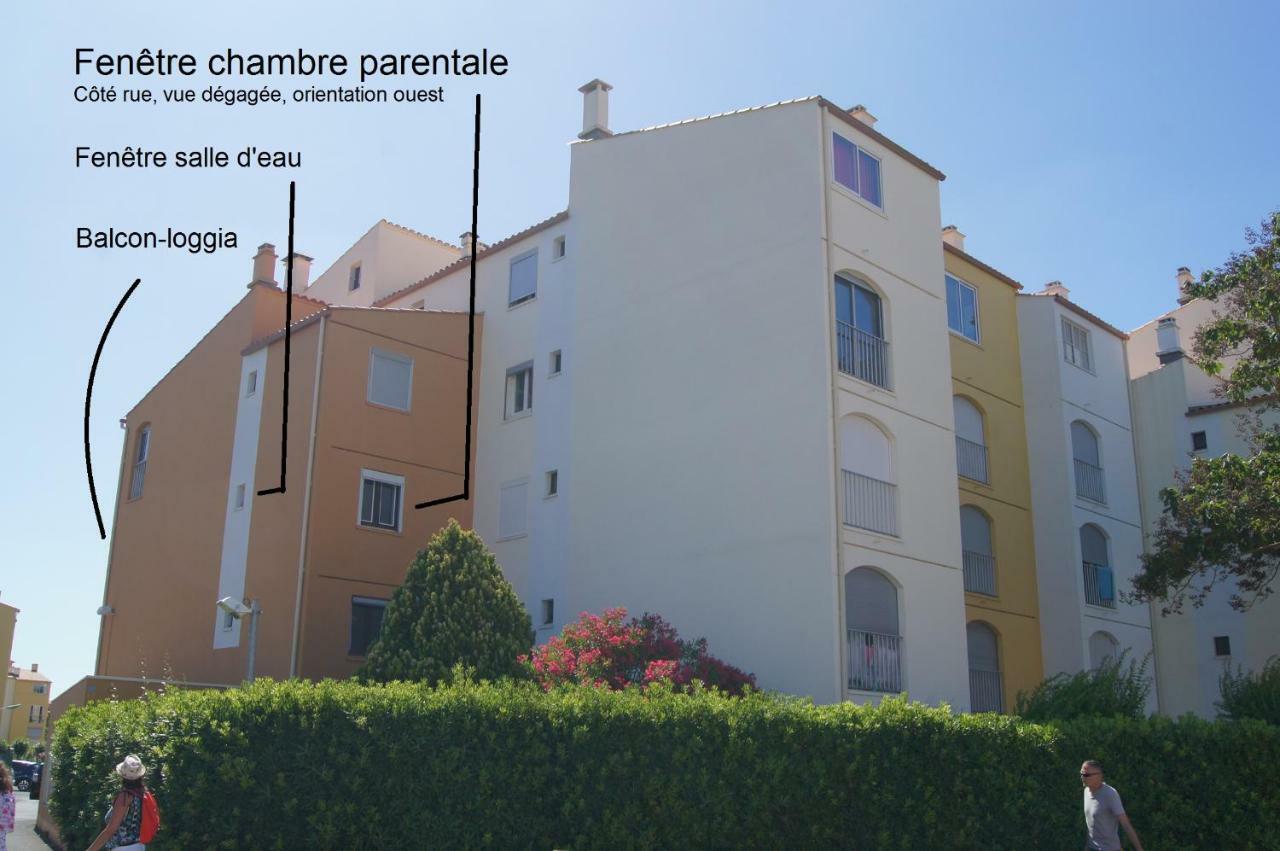 Lara 1 - Grand T2 Loggia Sans Vis-A-Vis Parking - Pres Centre-Port, Ile Des Loisirs, Plage Richelieu Agde Eksteriør billede